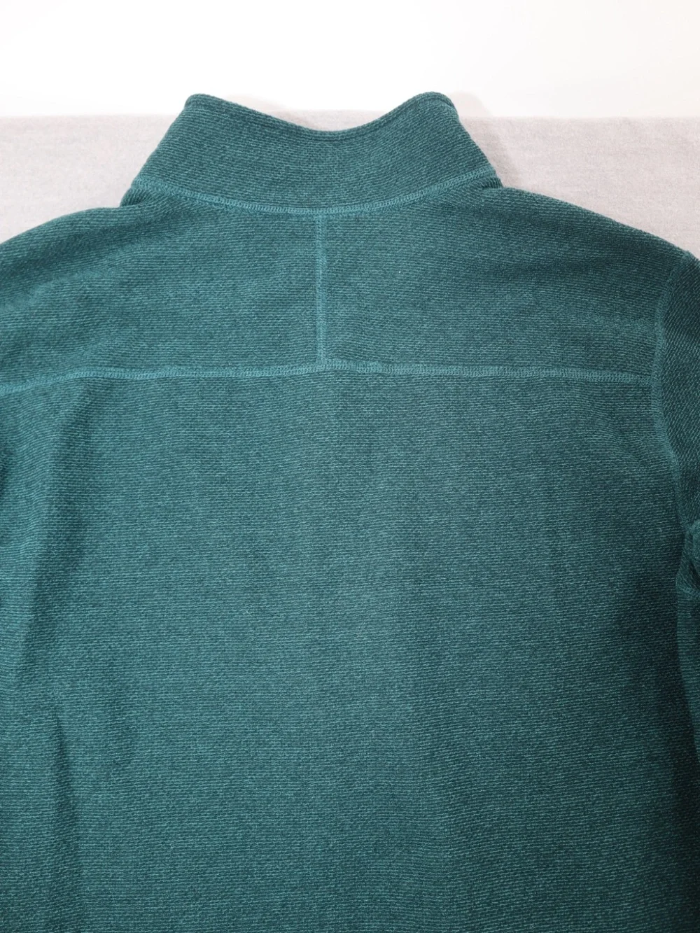 The North Face Men's Teal Quarter-Zip Fleece Pullover